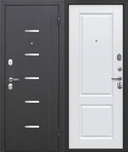 Гарда 7.5 серебро Велюр белый софт